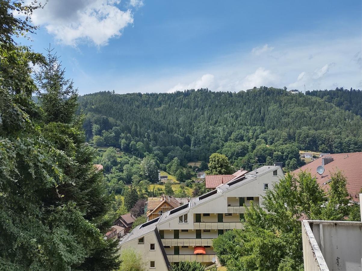 Ein-Zimmer Apartment Mit Aussicht Bad Wildbad Eksteriør billede